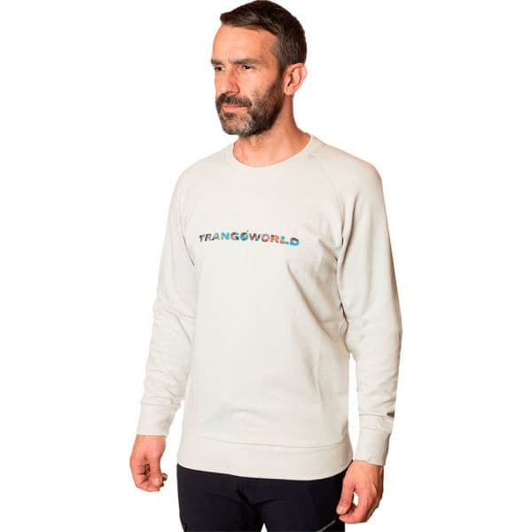 Trangoworld Jungle Sweatshirt Branco XL Homem