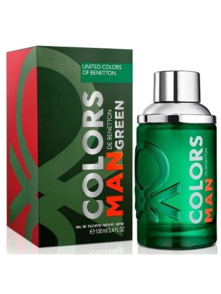 Benetton Colors Green Man Eau de Toilette 100Ml