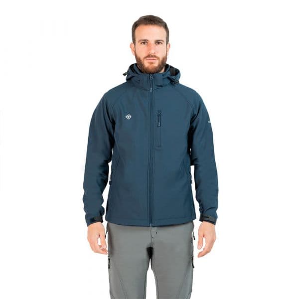 Izas Haiti M Softshell Jacket Azul 4XL Homem