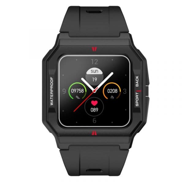 Radiant L.A. RAS10501 Silicone 41 mm Preto