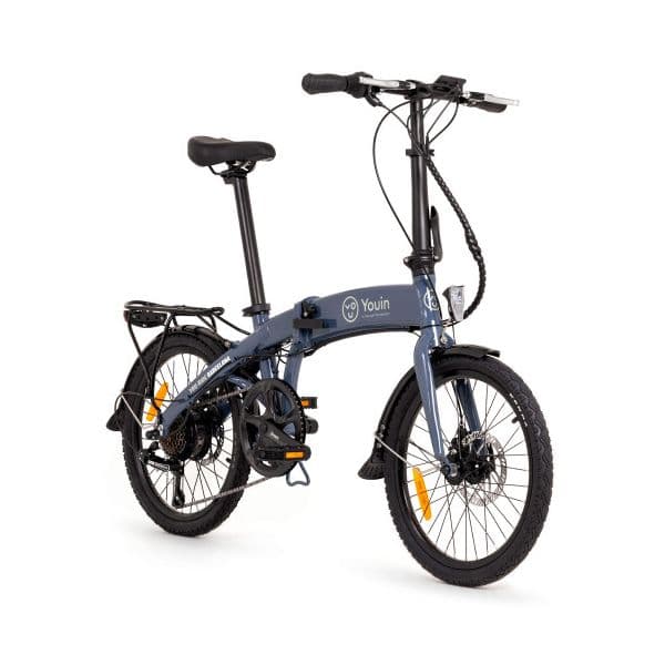Youin Bicicleta Elétrica BK1300 You-ride-barcelona 250 W 25 Km/h Cinzento Azul 20""