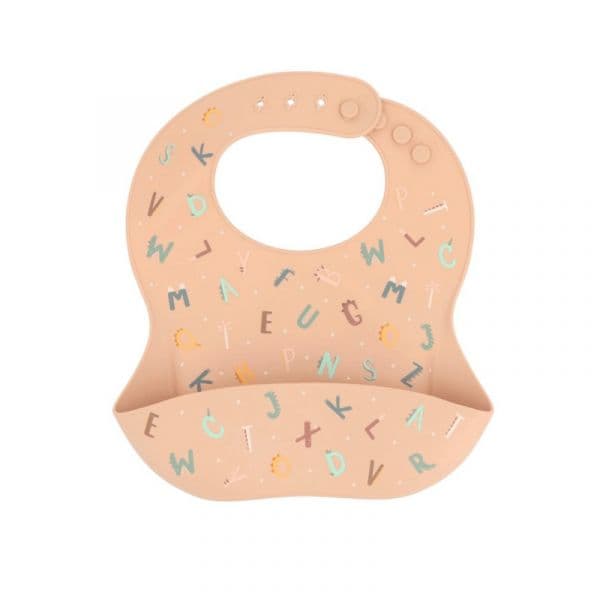 Tutete Babete de Silicone Funny Letters