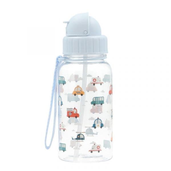 Tutete Garrafa de Plástico City Cars 500ml
