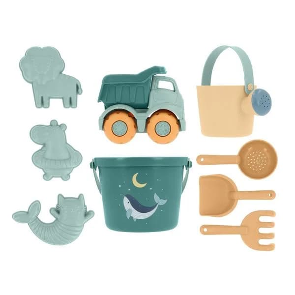 Monnëka Conjunto Praia Whale Teal