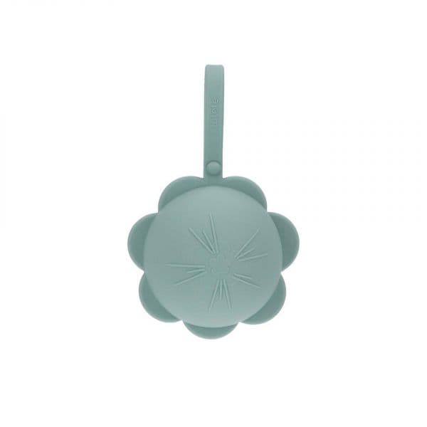 Tutete Guarda Chupetas Silicone Flower Light Sage