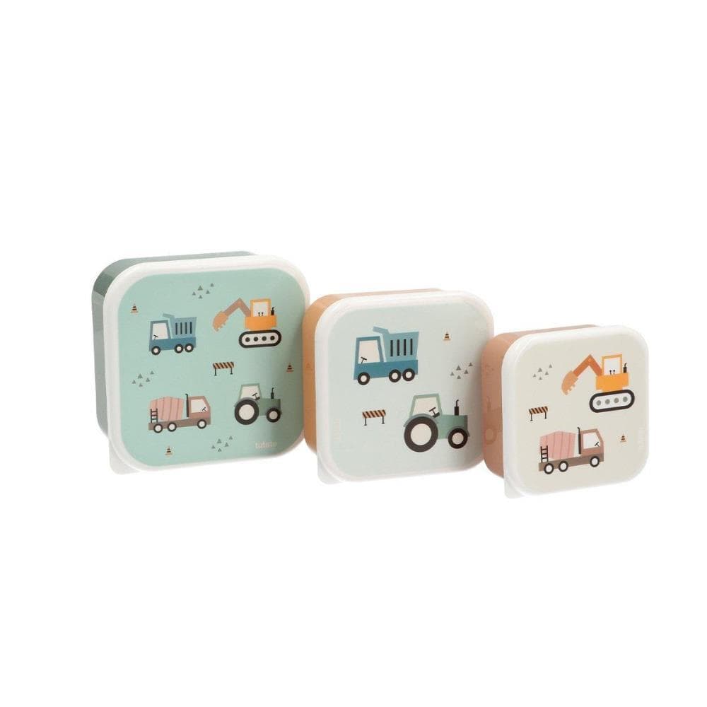 Tutete Set 3 Lancheiras Trucks