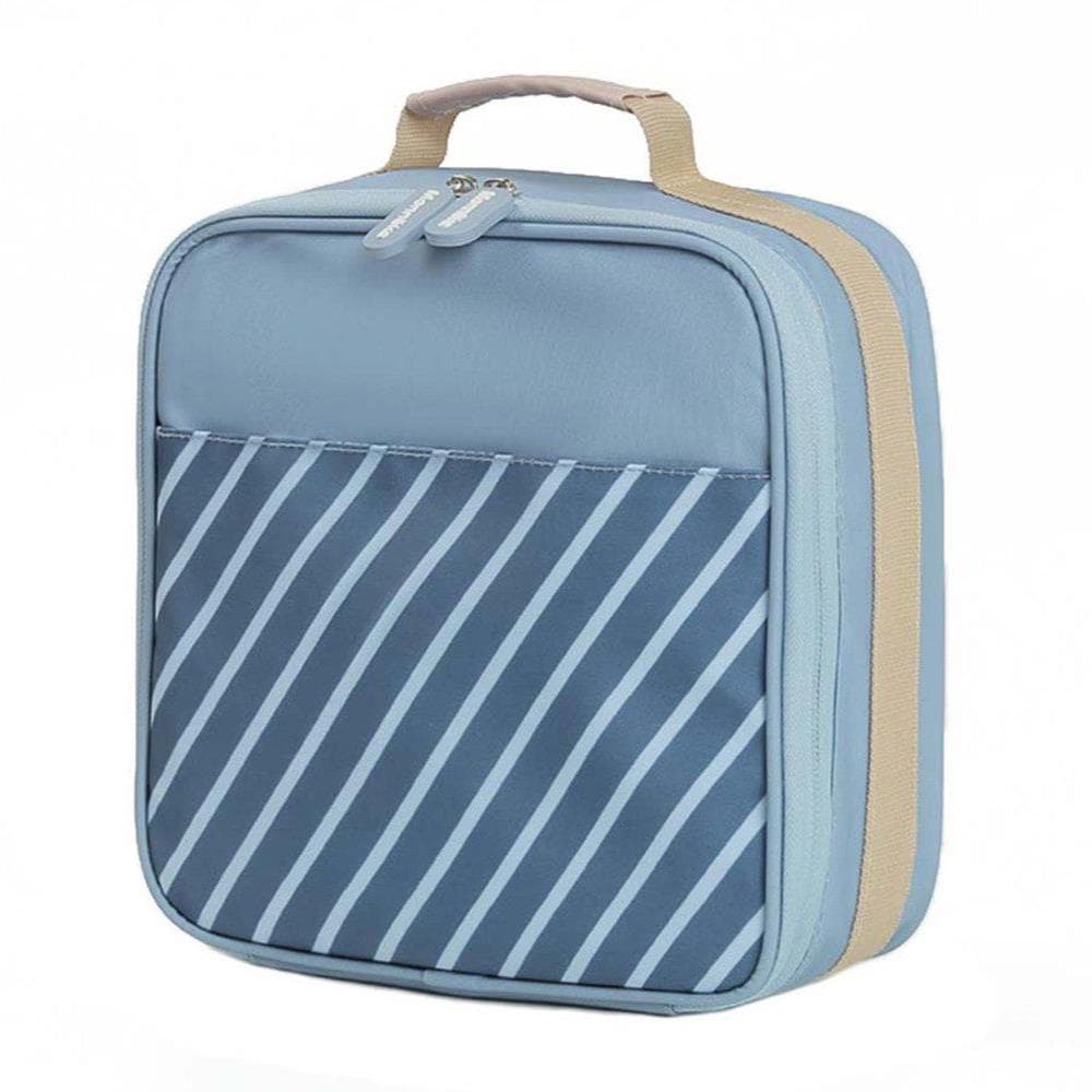 Lancheira Térmica Rígida Monnëka Stripes Blue