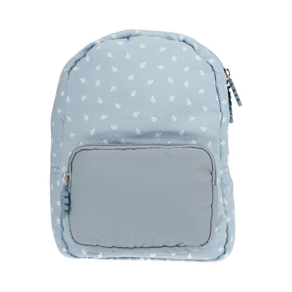Mini Mochila Tutete Leaves Blue 25x20cm
