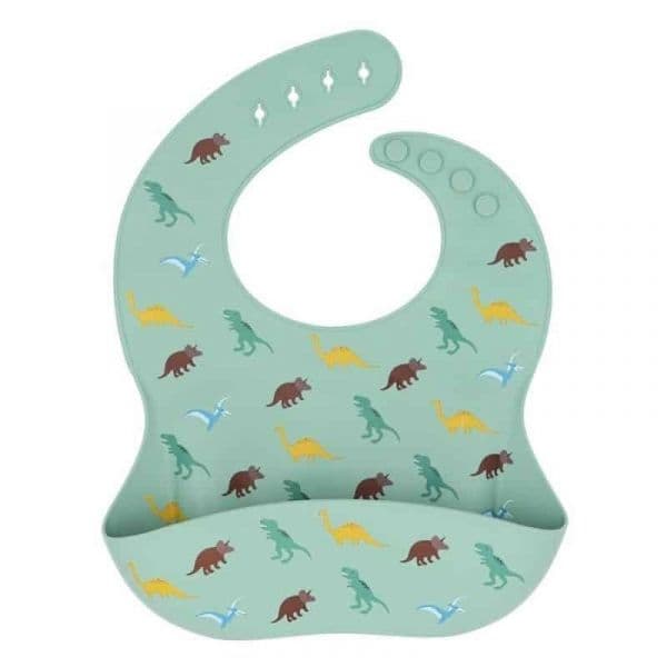 Mushie Babete de Silicone Dinossauros