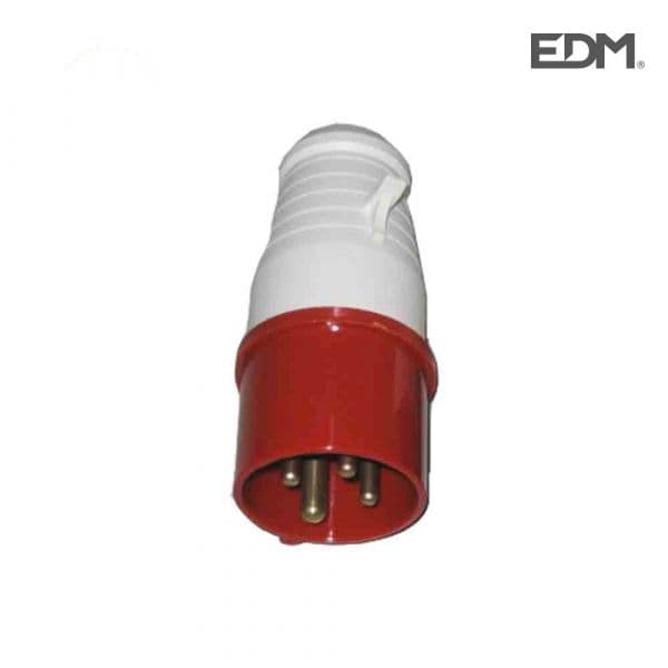 Solera Ficha Cetac 3 P + T Vermelho Embalado