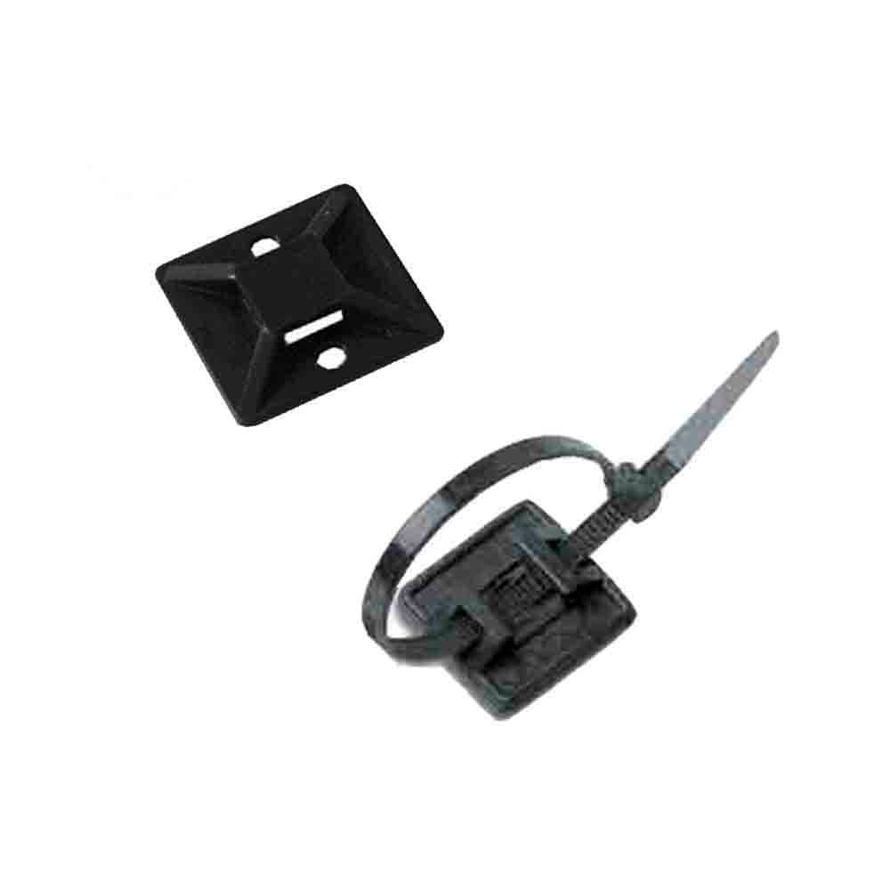 EDM Suporte Adesivo para Flange Neg. (25 Unidades) Por Bolha