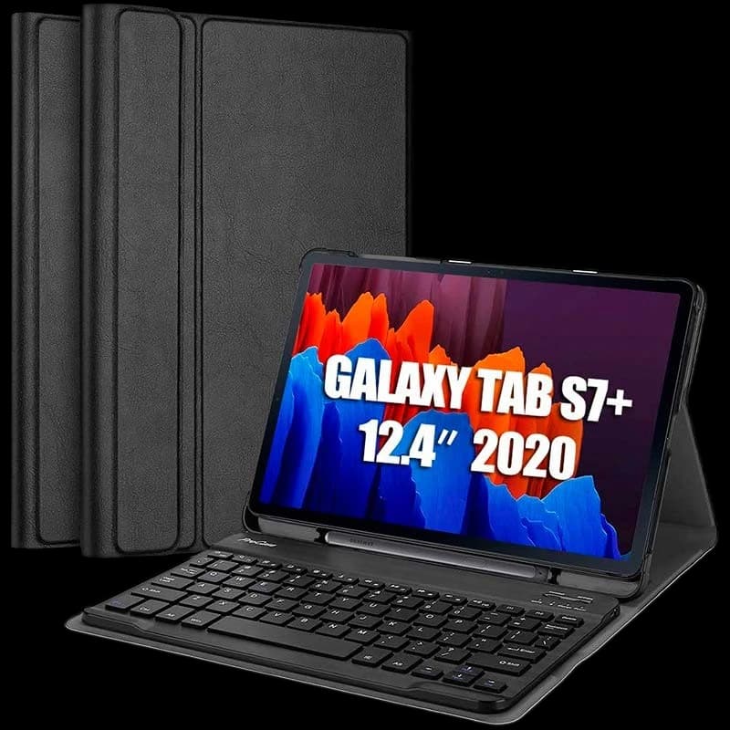 Capa com Teclado Galaxy Tab S7 Plus T970 / T975 S7 FE T733 / T736 - ACT_FUNDA_TECLADO_GALAXY_TAB_S7_PLUS_T970