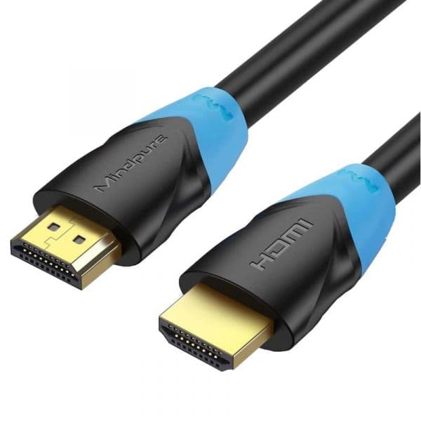 Cabo Ugreen Hdmi 2.0 Mindpure 4K de 60HZ 3m Black / Blue