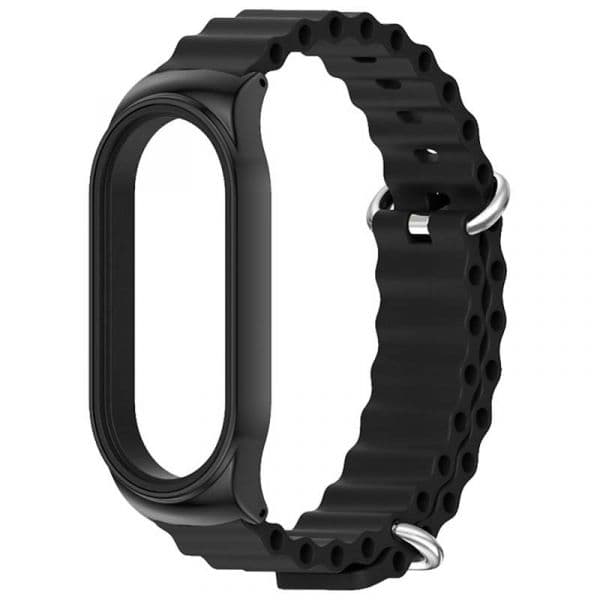 Pulseira Xiaomi Mi Smart Band 6 / Mi Band 5 / Amazfit Band 5 Wave Preto - 79124