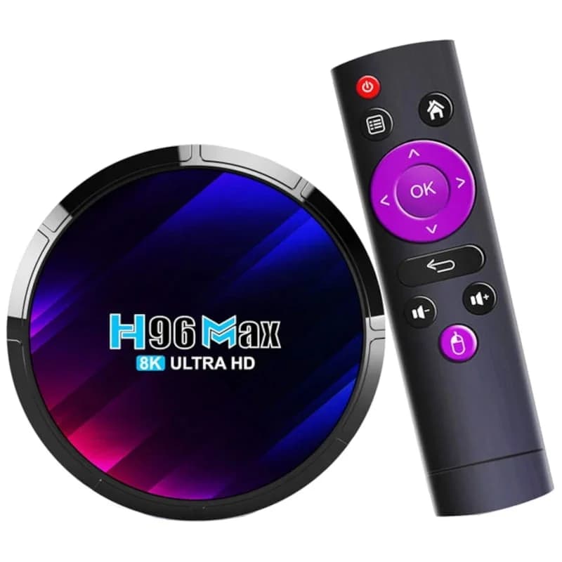 H96 Max RK3528 4GB Android 13 8K Preto