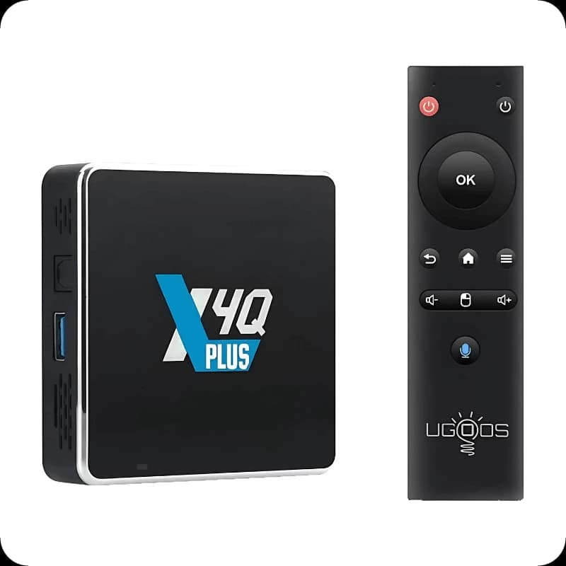 Ugoos X4Q Plus S905X4 4GB/64GB Dual Wifi Bluetooth Android 11 - Android TV