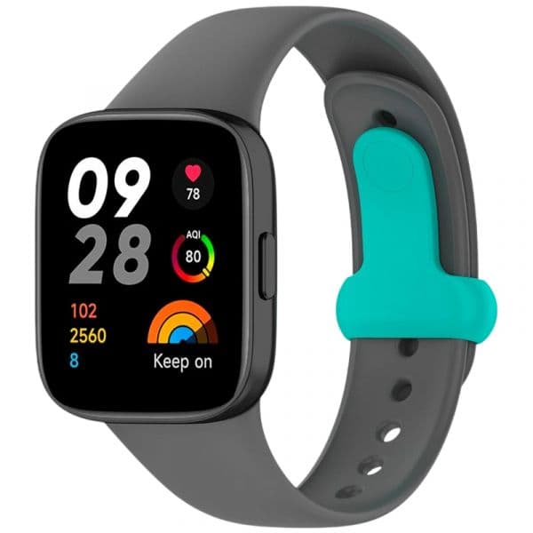 Crococase Bracelete para Xiaomi Redmi Watch 3 Grey