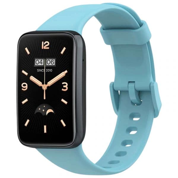 Crococase Pulseira para Xiaomi Smart Band 7 Pro Light Blue