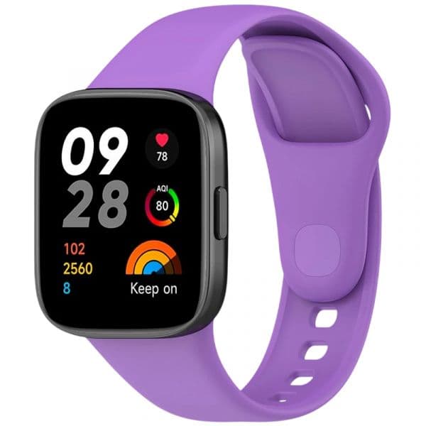 Crococase Bracelete para Xiaomi Redmi Watch 3 Purple