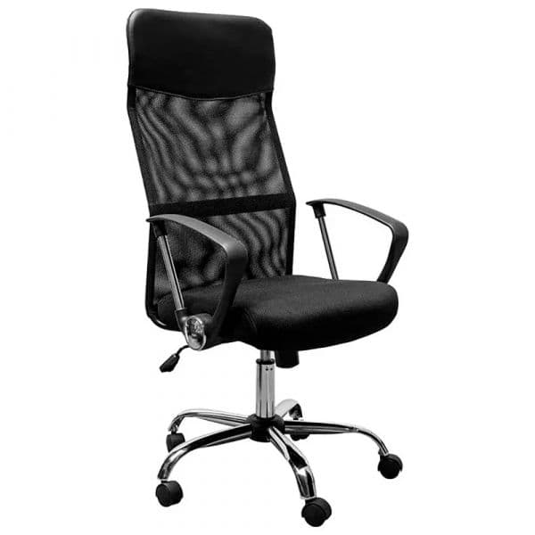 Powergaming Cadeira 71552 Mesh Preto
