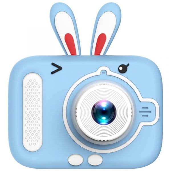 Câmera Infantil X900 Coelho Azul Câmera Infantil digital para crianças