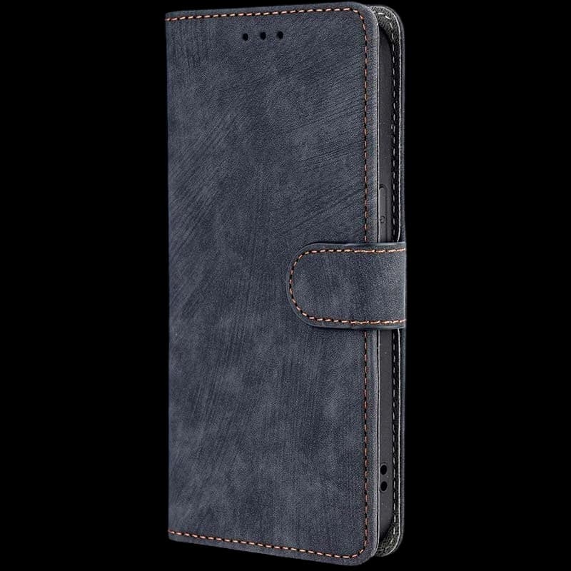 Crococase Capa Livro para Xiaomi Poco X5 / Redmi Note 12 5G Black