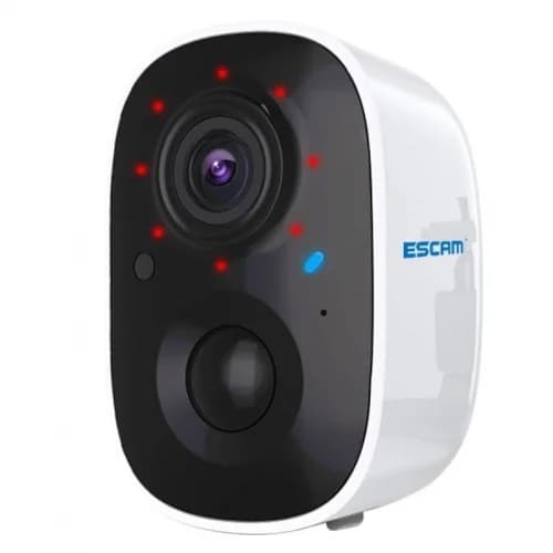 Escam Câmera de Vigilância G14 Full HD Visão Noturna AI Branco