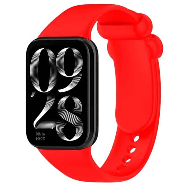 Crococase Bracelete para Xiaomi Mi Smart Band 9 Pro / Band 8 Pro / Redmi Watch 4 / Redmi Watch 5 Red