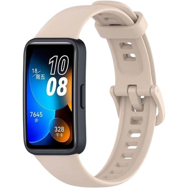 Crococase Bracelete para Huawei Band 8 / Huawei Band 9 / Honor Band 9 Ivory