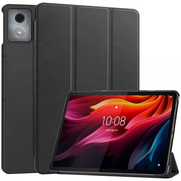 Crococase Capa Inteligente Flip para Lenovo Tab K11 Plus 11.45" Preta