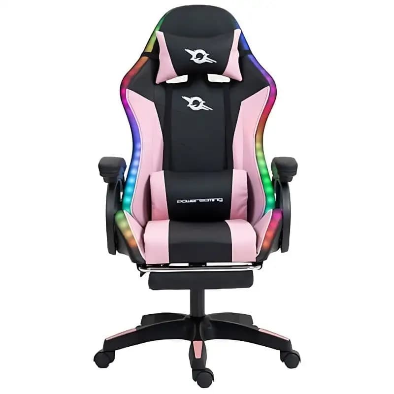 PowerGaming LED RGB Cadeira Preto