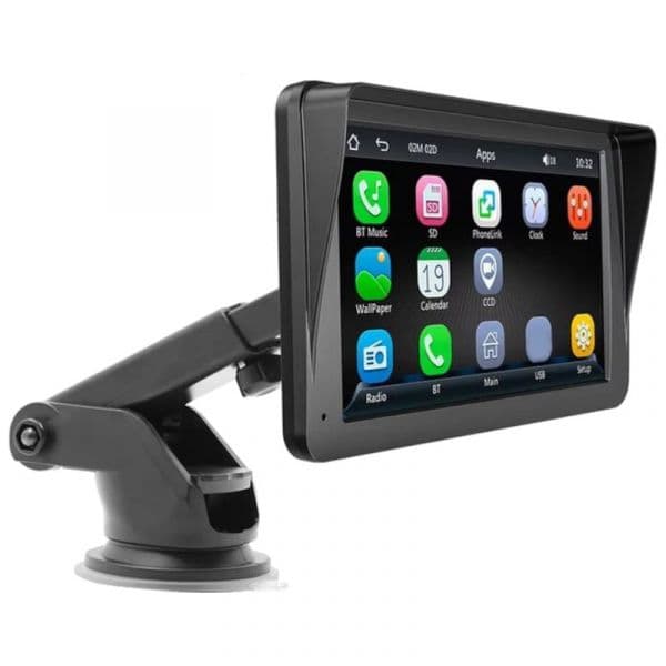 Default Rádio de Carro SWM B5300L 7" Carplay/Android Auto sem fios Preto