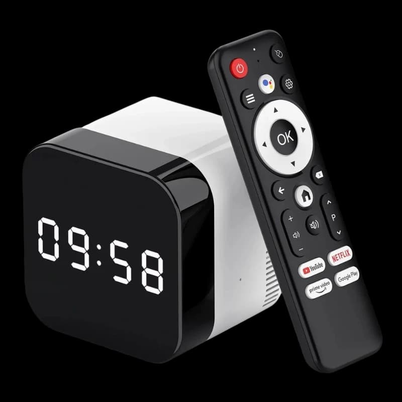 H96 Max H728 4GB/128GB Android 14 Branco - Android TV