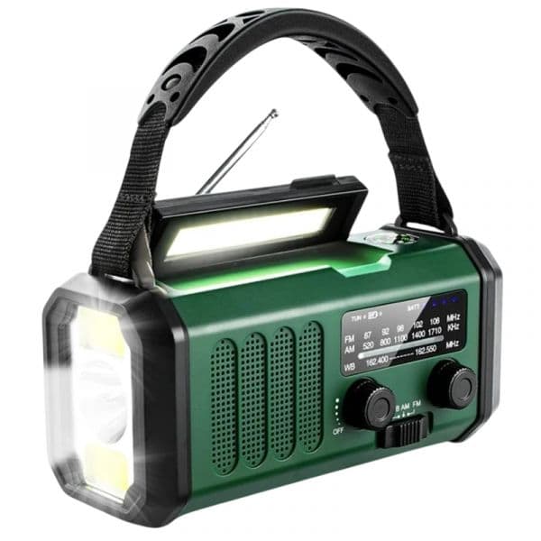 Rádio E30 10000 mAh Verde
