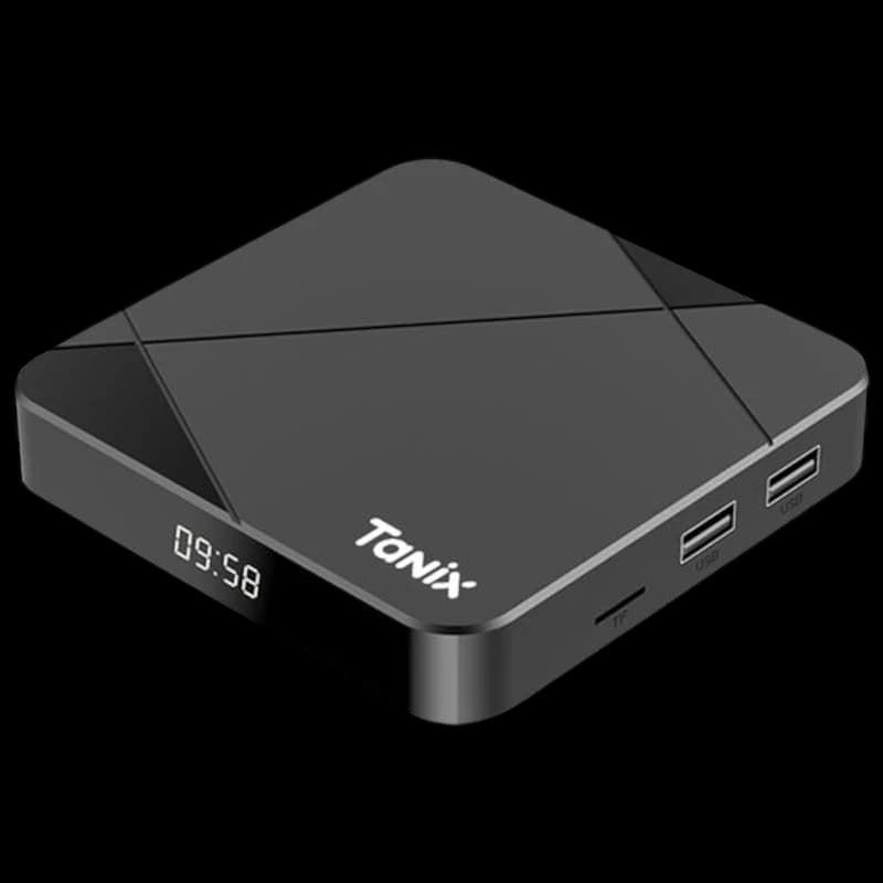 Tanix TX5 S905Y5 2GB/16GB WiFi 6 Bluetooth 5.0 Controlo por voz Android 14