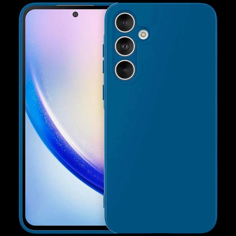 Capa Samsung Galaxy A56 5G Square Liquid Premium Azul