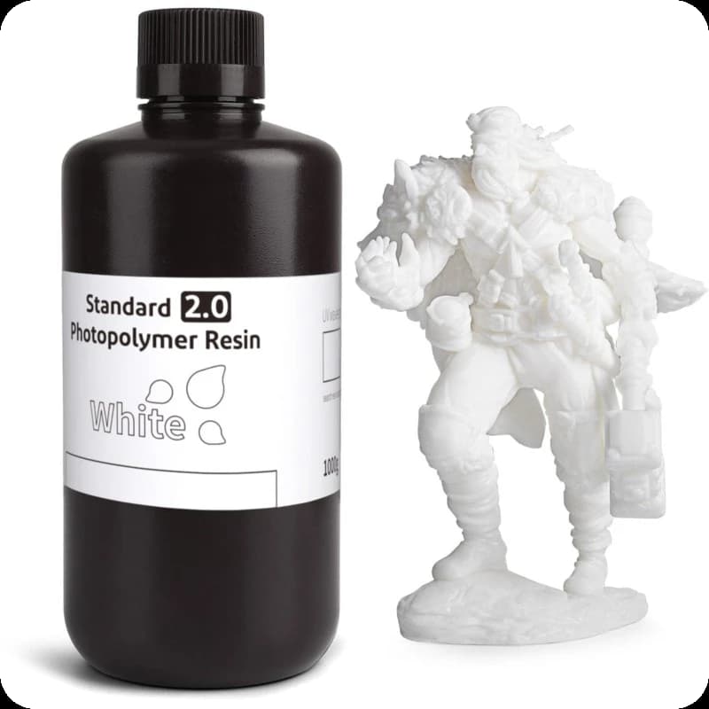 ELEGOO Resina Standard V2.0 1Kg Branco