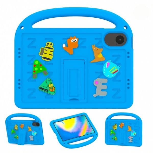Crococase Capa Protetora com Desenhos Animados para Xiaomi Redmi Pad 2 Azul
