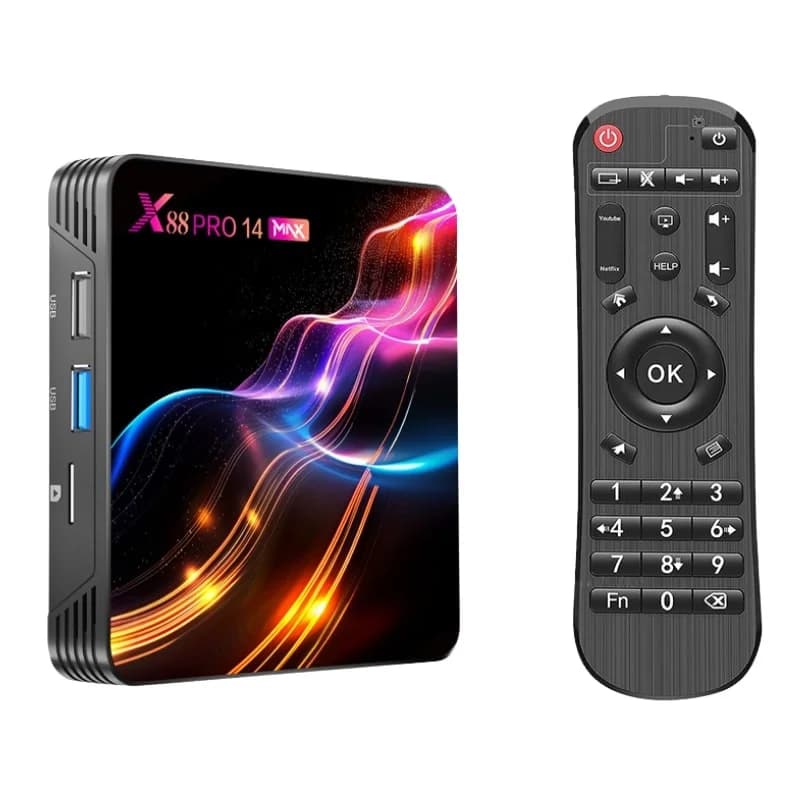 X8X X88 PRO 14 Max 4GB 8K Android TV Box