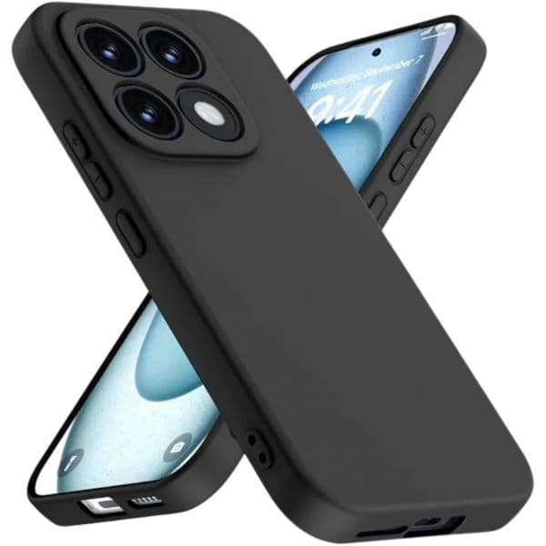 Crococase Capa Square Liquid para Xiaomi 17 Black