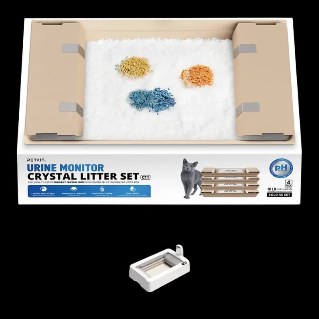 Petkit Conjunto de Areia com Monitorização de Urina para Purobot Crystal Duo (4 unidades) C11