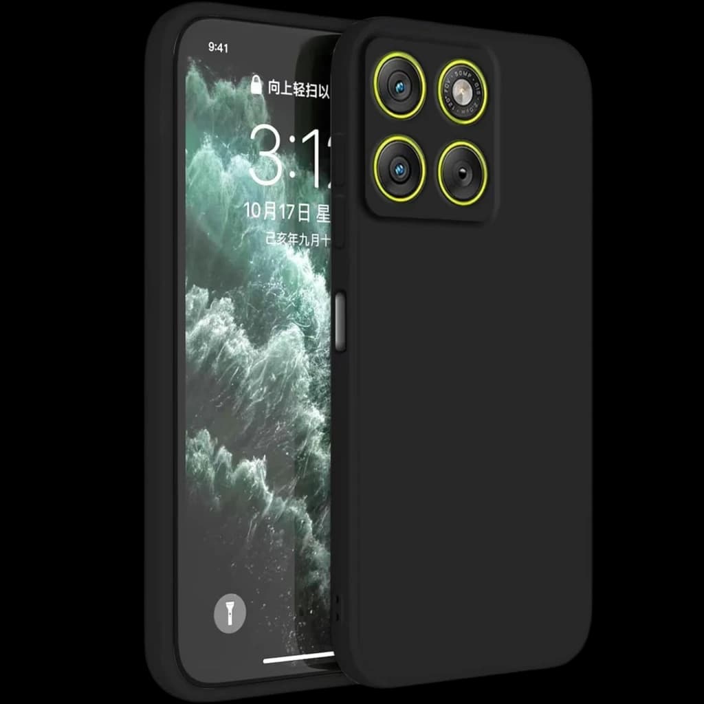 Capa Motorola Moto Edge 70 Fusion Square Liquid Premium Preto