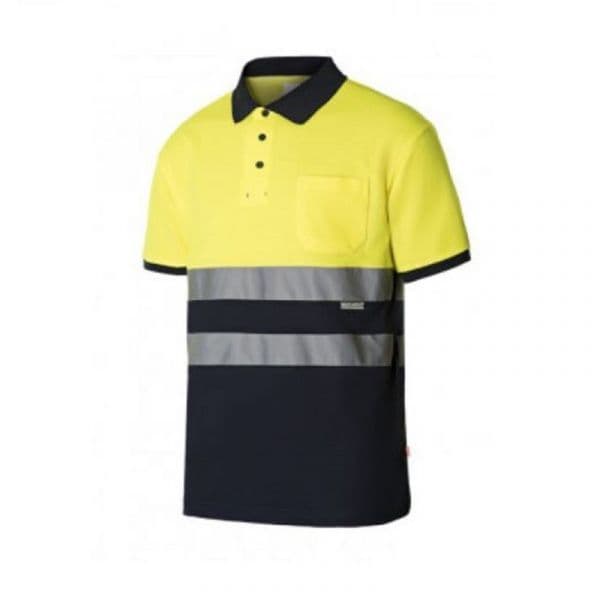Velilla Polo Alta Visibilidad Manga Corta Bicolor 55% Algodon Varios Colores Tallas S Xxl Talla Xxl Alta Visibilid Amrillo Marino 642.364