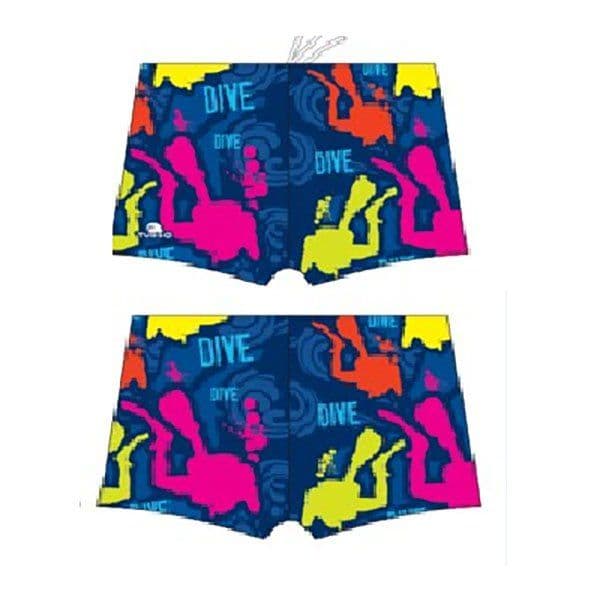 Turbo Dive 2016 Swim Boxer Azul M Homem
