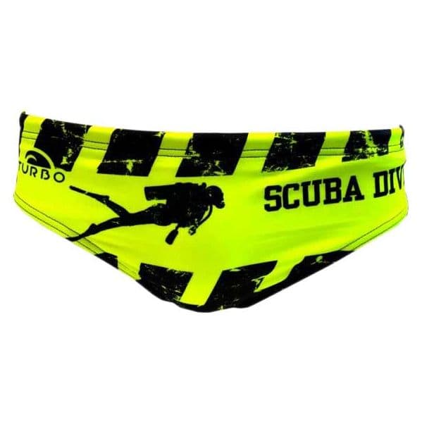 Turbo Scuba Diver Swimming Brief Amarelo XL Homem