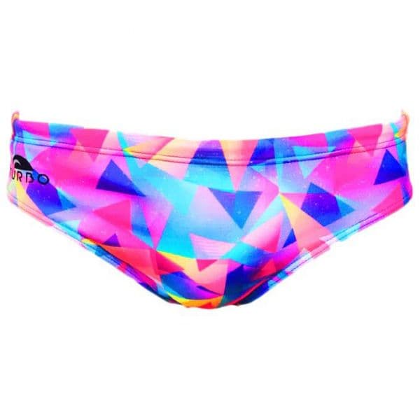 Turbo Geo Galaxy Swimming Brief Rosa 4XL Homem