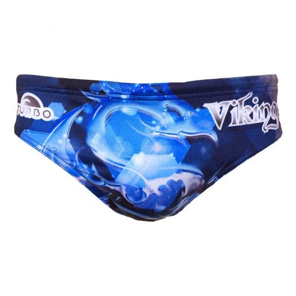Turbo Viking Emblem Swimming Brief Azul XL Homem