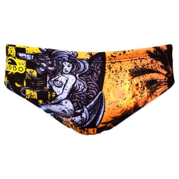 Turbo Dirty Surf Swimming Brief Laranja L Homem