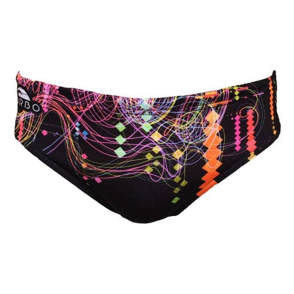 Turbo Technic Swimming Brief Colorido 4XL Homem