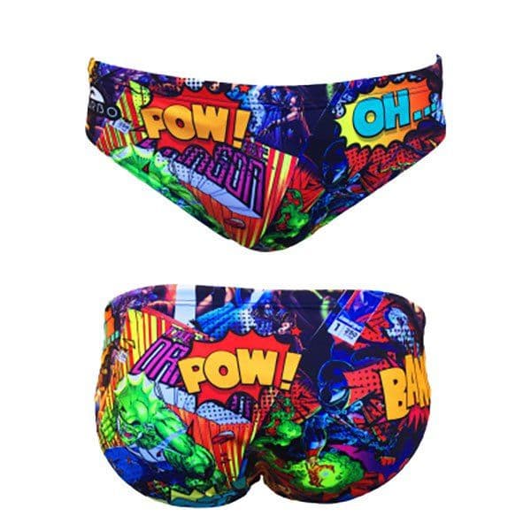 Turbo Comic Swimming Brief Colorido XL Homem